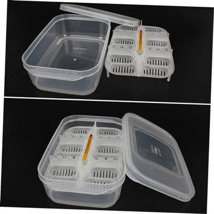 Mipcase Reptile Pet Incubator Egg Holder Isolation Box for Snakes Lizards Hatching Incubator Temperature Control Random Color