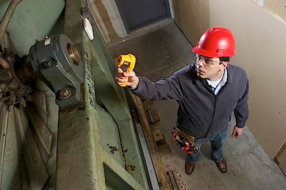 Fluke 62 Max Industrial Infrared Thermometer, -22 to +932 Degree F Range, Single Laser Targeting, 10:1 Distance to Spot Ratio, IP54 Rating, Includes 3 Year Warranty, (Not for Human Temp)