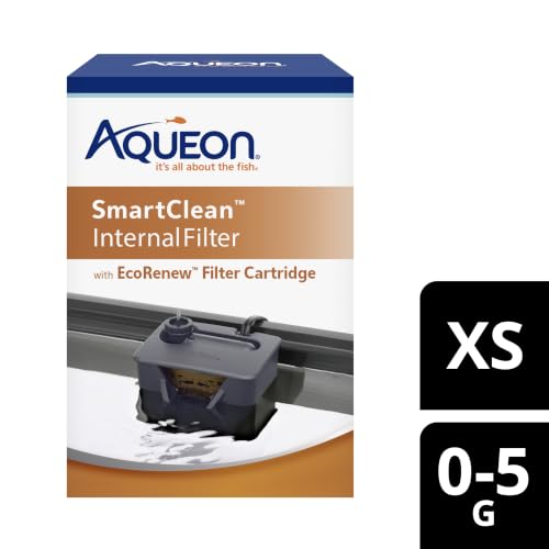 Aqueon QuietFlow Internal Filter with SmartClean Technology, Extra Small - size: Extra Small Filter, style: Extra Small Filter