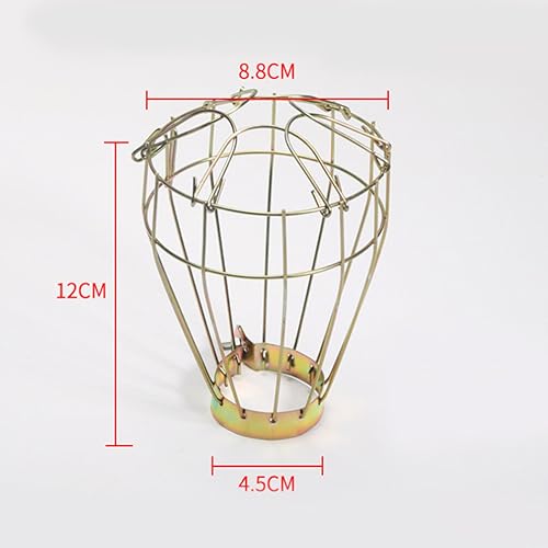Ceramic Heat Emitter Bulb Guard Scalding Reptile Heat Lamp Cover Reptile Heat Lamp Mesh Cover
