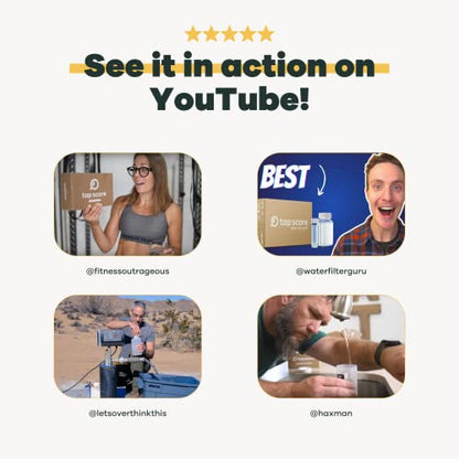 Advanced Home Water Test Kit | Well or City | EPA Certified Drinking Water Labs | Tests for: 116 Analytes, incl. Lead, Copper, Hardness & Alkalinity and More | #1 Best Home Water Test - Wirecutter