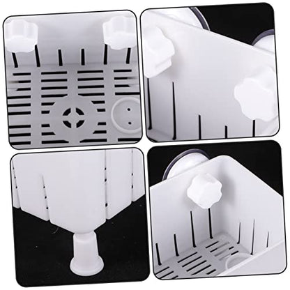 Didiseaon 2sets Aquarium Breeding Box Tortoise Isolation Container Suction Cups Fish Breeder Holder Easy Installation for Fish and Reptiles
