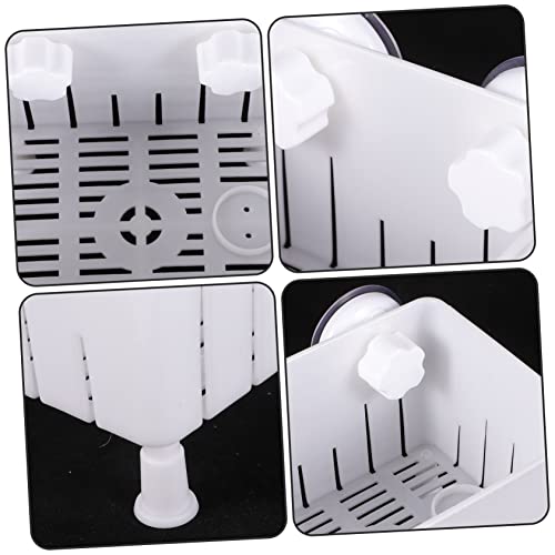 Didiseaon 2sets Aquarium Breeding Box Tortoise Isolation Container Suction Cups Fish Breeder Holder Easy Installation for Fish and Reptiles