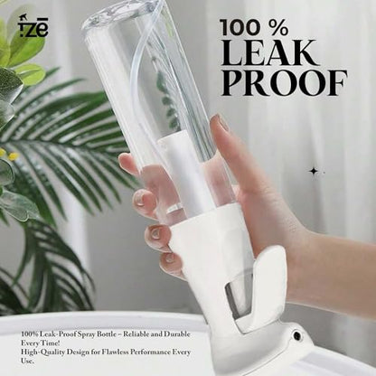 FZE® Continuous Spray Bottles 2 pack (10 Oz/300ml) with Ultra Fine Mist for Hair spraying, Watering Plants, Durable Solution and Your Go-To Kitchen Companion for Everyday Use