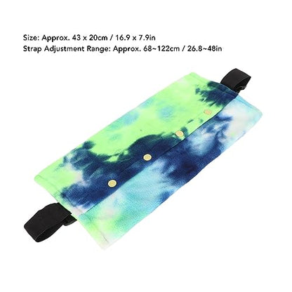 Reptile Sling Carrier, Soft Warm Bearded Dragon Lizard Pouch with Adjustable Strap, Blue Green, for Leopard Gecko Hamster Small Animals - color: Blue Green