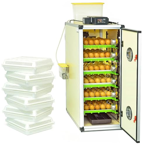 Incubators for Hatching Eggs – 180 Egg Incubator Setter & Hatcher with Automatic Turner & Digital Humidity Control Cabinet, Large Chicken Incubator & Quail Egg Incubator by Hatching Time - size: 180 Eggs, style: Egg Incubator and Hatcher