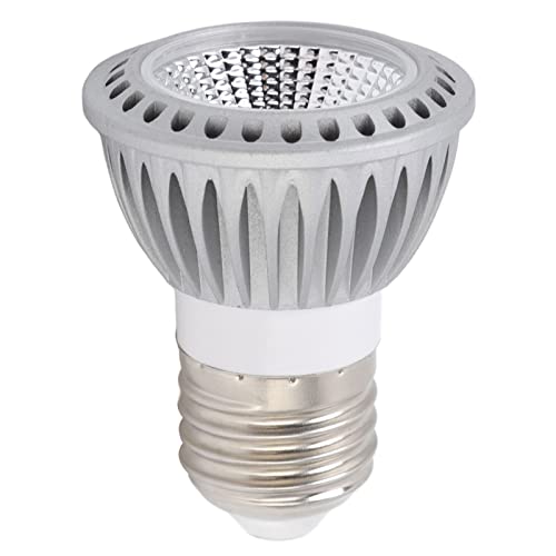 Sun Basking Lamp Bulb, Turtle Basking Light Bulb UVA UVB Concave and Convex Mirror Full Spectrum LED Reptile Heat Lamp Bulb Replacement (Silver 5.0) - color: Silver 5.0