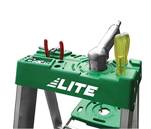 LITE 6-Foot Aluminium Step Ladder with Tool Tray, 225-Pound Load Capacity, Type II, LP-2211-06