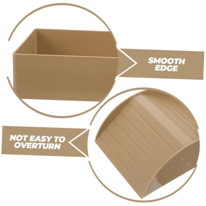Turtle Basking Platform and Feeding Dish for Reptiles Multi-Functional Water Bowl for Turtles Tortoises Frogs and Lizards Plastic Grain Design