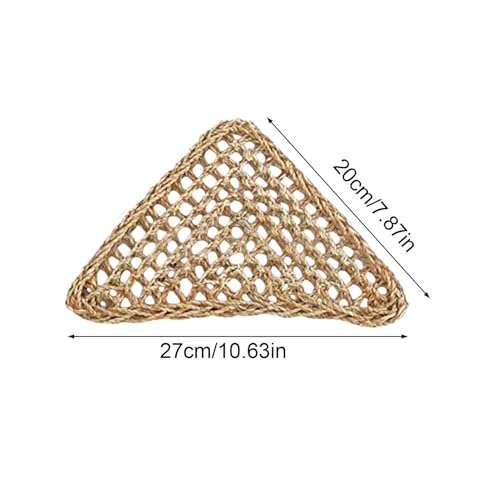 Reptile Hammock with Rope Breathable Pet Supplies | Lizard Hammock Reptile Climbing Accessories for Bearded Dragon Spider Home Cage Enclosure Terrarium Tank Exercise - color: 27x20cm