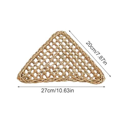 Reptile Hammock with Rope Breathable Pet Supplies | Lizard Hammock Reptile Climbing Accessories for Bearded Dragon Spider Home Cage Enclosure Terrarium Tank Exercise - color: 27x20cm