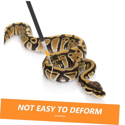 Adjustable Stainless Steel Snake Catching Tool with Telescoping Hook for Safe Handling of Various Snake Retractable for Reptile Enthusiasts