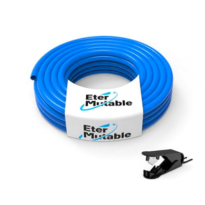 4mm OD 2.5mm ID Blue Polyurethane PU Pneumatic Air Hose Tubing 32.8 Feet/10Meter Air Brake Line Tubing Compressed Accessories - color: Blue, size: 4MM OD/32.8 Feet