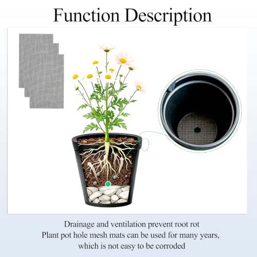 Mesh Pots for Plants, 10pcs, 11.8x7.8 Inch