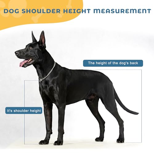 Dog Breeding Stand（Multi-Specification）Stainless Dog Breeding Stand | Shoulder height 5.9in-13.8in，Adjustable Dog Breeding Stand for Large Dogs Dog Breeding Rack Dog Breeding Stands