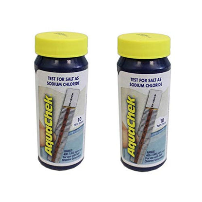 AquaChek 561141-02 Salt Water Test Strips for Swimming Pools, 10-Count, 2-Pack - size: 2-Pack