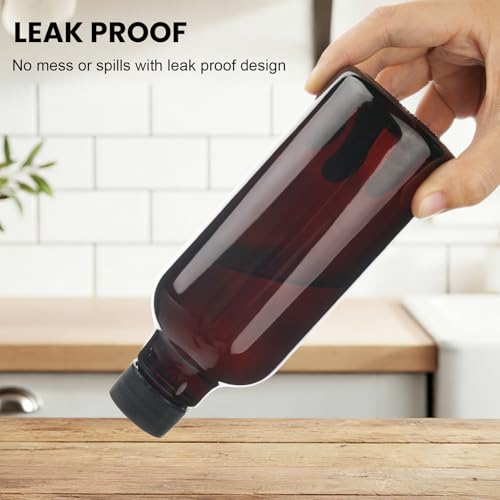 16.9oz Glass Spray Bottles 2 Pack,Mist/Stream Spraying | Adjustable Refillable Containers for Hair Care, Cleaning Solutions, Plants, Essential Oils - color: Brown, size: 12oz