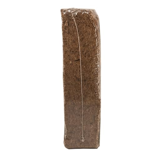 Eco Earth Compressed Coconut Fiber Substrate Single Brick, 2 Pack