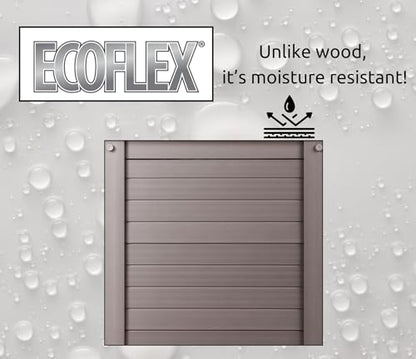 New Age Pet ECOFLEX Medium Reptile Enclosure with Matching Cabinet Stand Set in Black - color: Black, size: Medium