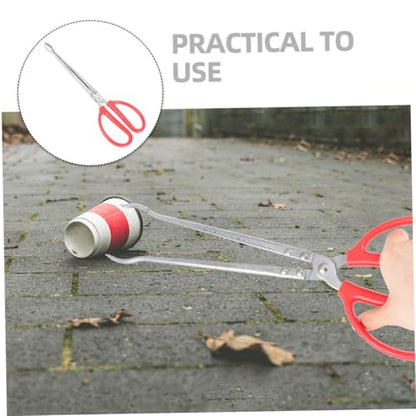 BESTonZON Snake Catching Tool Snake Tong Feeder Reptile Feeding Tongs Reptile Supply Clip for Lizards