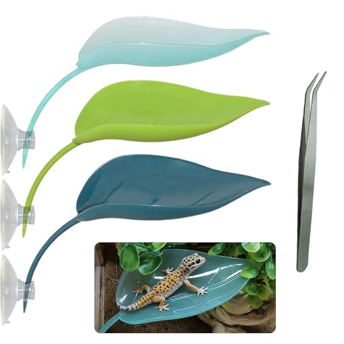 Reptile Basking Platform 3PCS Turtle Platform Gecko Tank Accessories for Tree Frog African Dwarf Frog Fish Gecko