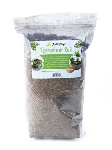 Josh's Frogs Sprig & Stone Terrarium Soil, 4 Quart | For Open and Closed Terrariums - size: 4 Quart