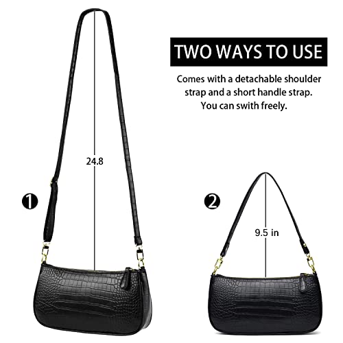 Small Tote Shoulder Bags Purses for Women Retro Classic Crossbody Bags Cute Clutch Purse and Handbag - color: 0-2-khaki