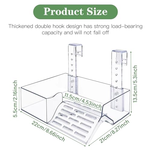 Turtle Basking Platform, Non Toxic Floating Ramp for Aquatic Turtles, Slip Resistant Surface, Easy to Clamp, Durable Tank Decor for Reptile Habitats, Terrarium Accessories
