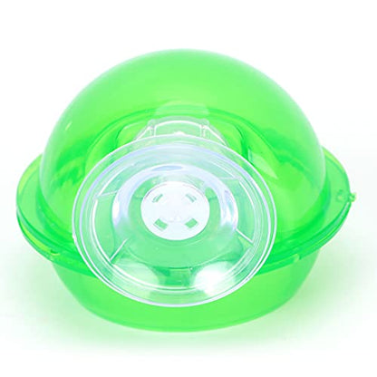 Pssopp Suction Cup Reptile Feeder with Easy Release Knob and Escape Proof Design for Geckos Snakes Lizards Spiders Live Fodder Container Feeder Dish