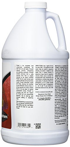 Seachem Prime Fresh and Saltwater Conditioner - Chemical Remover and Detoxifier 2 L - size: 2000 mL, style: Conditioner
