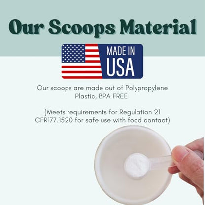 4 mL (3/4 Teaspoon) Long Handle Plastic Measuring Spoon for Coffee, Protein Powder, Pet Food, Spices, Grains, Dry Goods – Food-Grade BPA-Free (Pack of 1) - size: 4 mL | 1/4 Tablespoon | 3/4 Teaspoon