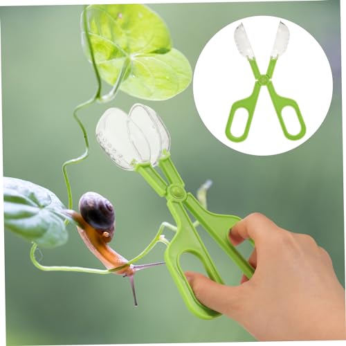 Multifunctional Clamp Reptile Poop Clip Aquarium Gravel Long Tweezers for Reptile Tank Accessories
