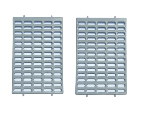 Saguaro Acres Rabbit and Small Animal Cage Resting Mat for Wire Floored Cages 2 Pack (Gray) - color: Gray