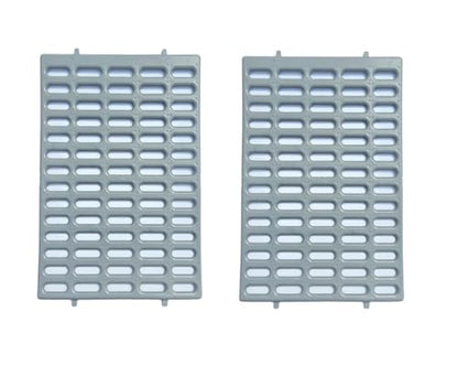 Saguaro Acres Rabbit and Small Animal Cage Resting Mat for Wire Floored Cages 2 Pack (Gray) - color: Gray