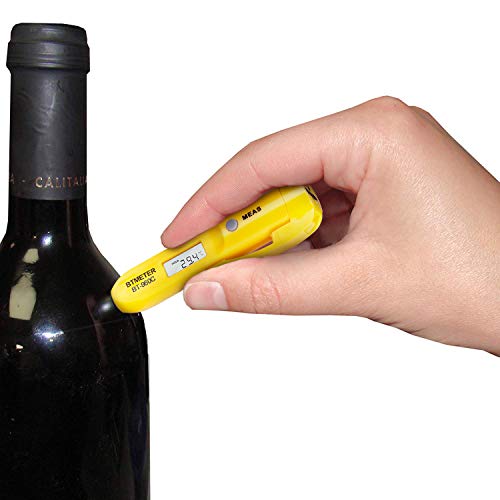 Mini Digital Infrared Thermometer - BTMETER BT-960C Temperature Pen with Pocket Clip Instant Read to 527℉ Auto Off for Meat Candy Cooking Food Grill Kitchen BBQ Candy Wine(NOT for Human Temp) - color: BT-960C 1 PACK (Yellow)
