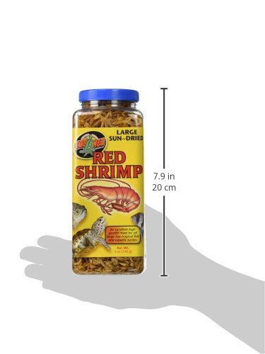 Zoo Med Large Sun-Dried Red Shrimp Aquatic Turtle Food 5 oz. - size: 5 Ounce (Pack of 1)