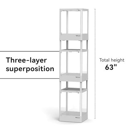 Reptile Terrarium Stacking Post 10CM 4Pcs, for ADVINCI Collection 3.2/9.5/24/32/45 Gallon Tanks