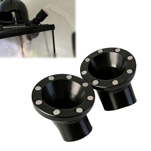 Magnetic Fogger Adapter Compatible with REPTI Zoo for Reptile Terrarium and Turtle Tank Humidifier Setup,1 Inch and 20mm Tubing