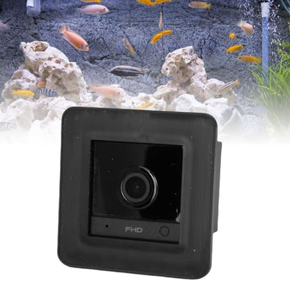 Aquarium Camera 2K HD Wide Angle with Anti and AI Motion Detection for Fish Tanks and Reptile Enclosures