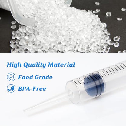 Wisdom Teeth Syringe, 12ml Dental Irrigation Syringe (10 Pack) | Sterile Individually Package with Measurement for Oral Dental Care, Tonsil Stones Removing, Lab, Liquid, Feeding - style: Straight Tip 10 Pack