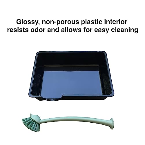 Plastic Reptile Hide Box for Leopard Geckos, Snakes, Lizards, Cornsnakes - Small & Juvenile - style: Small