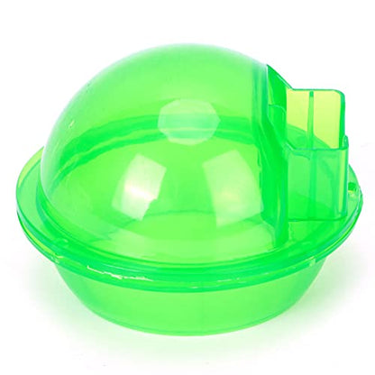 Pssopp Suction Cup Reptile Feeder with Easy Release Knob and Escape Proof Design for Geckos Snakes Lizards Spiders Live Fodder Container Feeder Dish