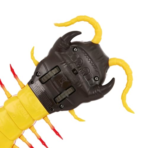 Terra by Battat — RC Centipede Giant Scolopendra Toy with LED Eyes | Remote Control Centipede with 18 Body Segments, Fast Moving Legs and S Shape Wriggle; Electronic Animal Toy for Kids 6+ Years - style: Scolopendra