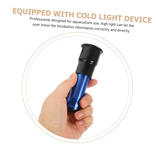 Handheld Egg Candler Lamp Professional Flash Light for Egg Testing Poultry Incubation Equipment for Chicken and Quail Eggs Portable Egg Candling Tool