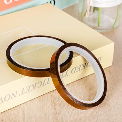 Mr. Pen Heat Tape - 10mm x 33m (108ft), 2 Rolls | High Temperature Tape for Sublimation and Heat Press