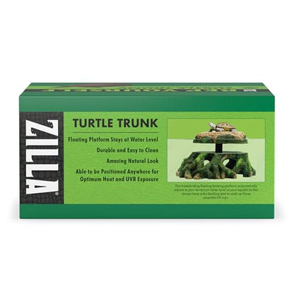 Zilla Pet Terrarium Aquatic Turtle Trunk Floating Basking Platform