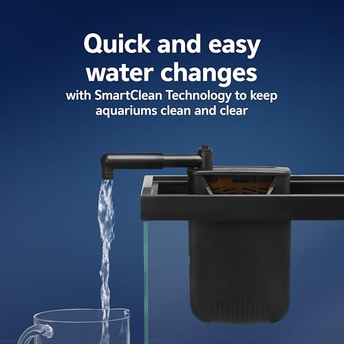 Aqueon QuietFlow Internal Filter with SmartClean Technology, Extra Small - size: Extra Small Filter, style: Extra Small Filter
