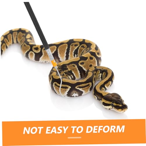 Adjustable Telescopic Snake Hook Retractable Stainless Steel Reptile Catcher Pole for Safe Handling Use No Training Needed Multifunctional Control Tool