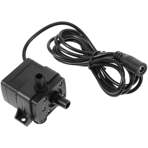 Homoyoyo Quiet Submersible Water Pump for Fish Tank and Pond with 90-240l/h Capacity, Sturdy Abs Material and Smooth Surface, for Aquarium Circulation and Outdoor Fountain Use