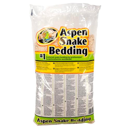 Zoo Med Aspen Snake Bedding 24qt - color: White, size: 24 quart